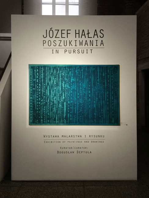 Józef Hałas– wystawa Poszukiwania