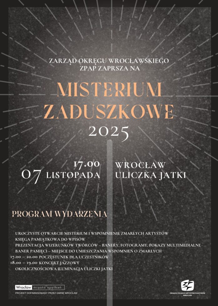misterium zaduszkowe 2025 plakat